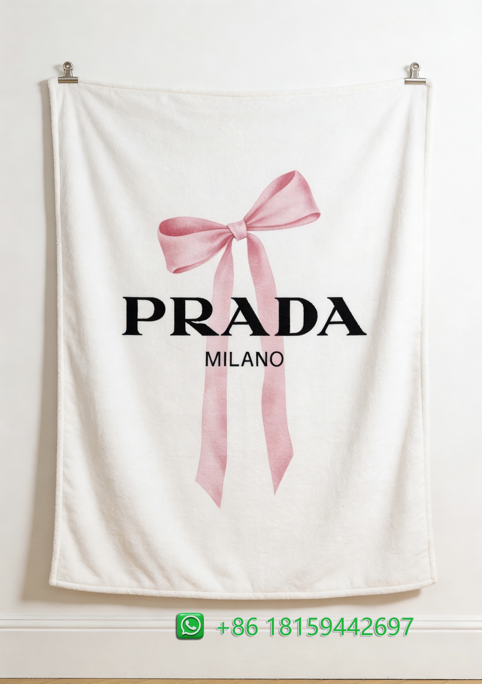 Prada Throw Blankets